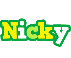 Nicky soccer logo