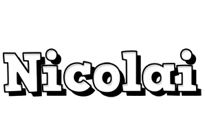 Nicolai snowing logo
