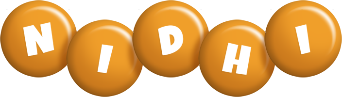 Nidhi candy-orange logo