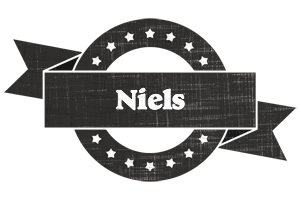 Niels grunge logo