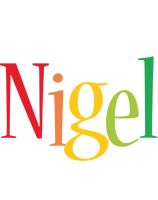 Nigel birthday logo