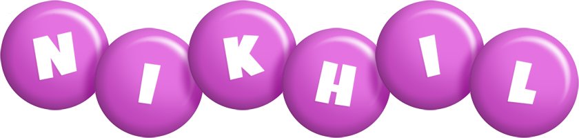 Nikhil candy-purple logo