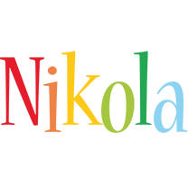 Nikola birthday logo