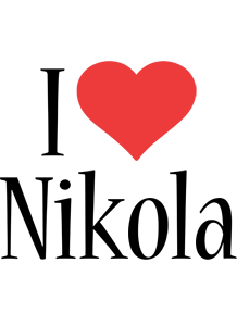 Nikola i-love logo