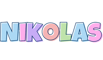 Nikolas pastel logo