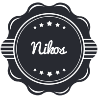 Nikos badge logo