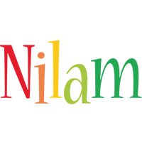 Nilam birthday logo