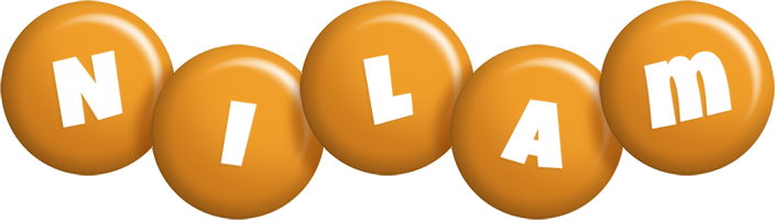 Nilam candy-orange logo