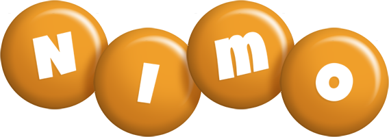 Nimo candy-orange logo