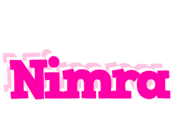 Nimra dancing logo