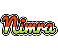 Nimra exotic logo