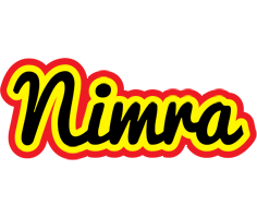 Nimra flaming logo