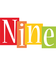 Nine colors logo