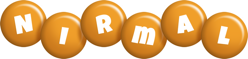 Nirmal candy-orange logo