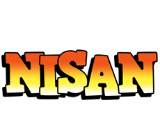 Nisan sunset logo