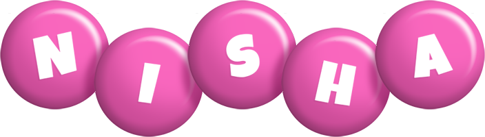 Nisha candy-pink logo