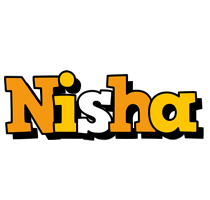 Nisha cartoon logo