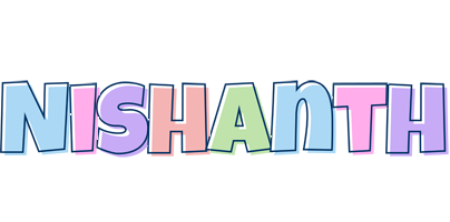 Nishanth pastel logo