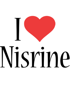 Nisrine i-love logo