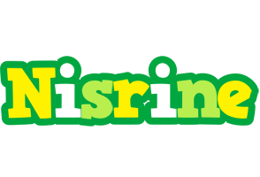 Nisrine soccer logo