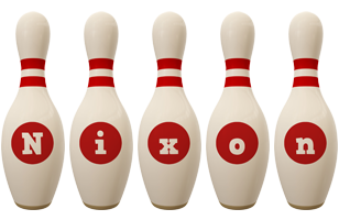Nixon bowling-pin logo