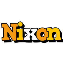 Nixon cartoon logo