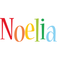 Noelia birthday logo