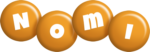 Nomi candy-orange logo