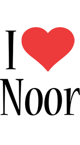 Noor i-love logo
