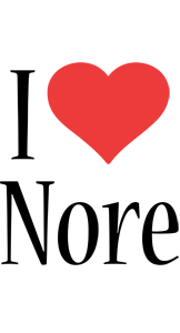 Nore i-love logo