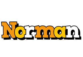 Norman cartoon logo