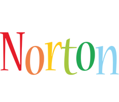 Norton birthday logo
