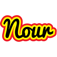 Nour flaming logo