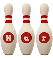 Nur bowling-pin logo