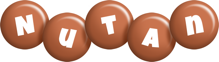 Nutan candy-brown logo