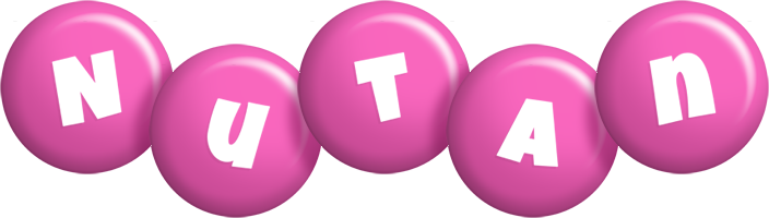 Nutan candy-pink logo