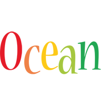 Ocean birthday logo
