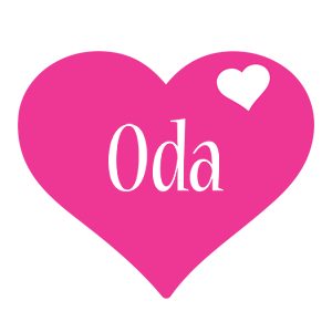 Oda love-heart logo