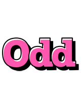 Odd girlish logo