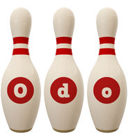Odo bowling-pin logo
