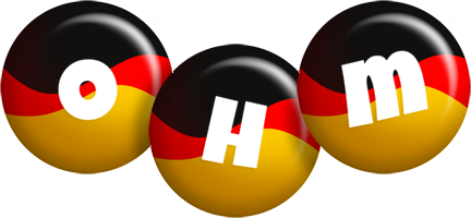 Ohm german logo