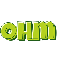Ohm summer logo