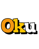 Oku cartoon logo