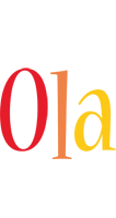 Ola birthday logo