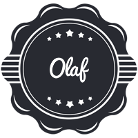 Olaf badge logo