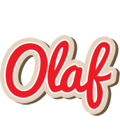 Olaf chocolate logo