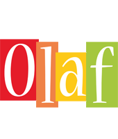 Olaf colors logo