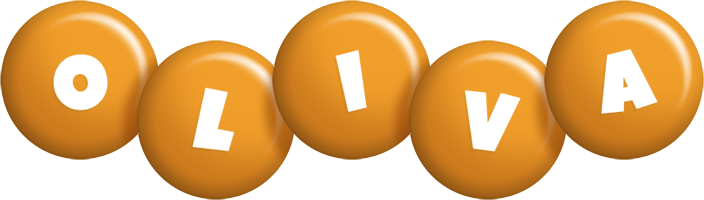 Oliva candy-orange logo