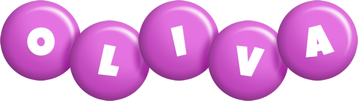 Oliva candy-purple logo
