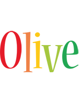 Olive birthday logo